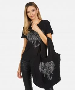 Lauren Moshi Taylor Crystal Electric Elephant