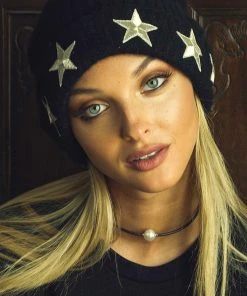 Lauren Moshi Accessories Blix Metallic Stars