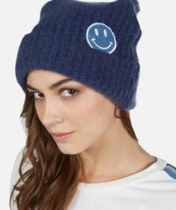 Lauren Moshi Accessories Blix Denim Happyface