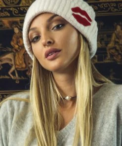 Lauren Moshi Blix Red Mouth Patch