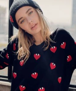 Lauren Moshi Peace Love & Moshi Blix Heartface Patch