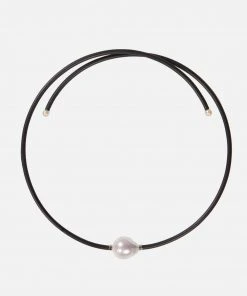 Lauren Moshi Kamari White South Sea Pearl Choker Accessories