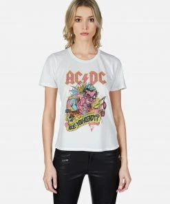 Lauren Moshi X Epic Croft AC/DC Devil Short Sleeve