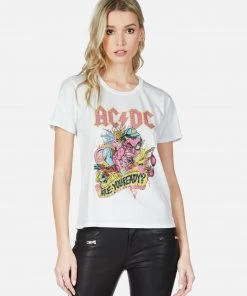 Lauren Moshi X Epic Croft AC/DC Devil Short Sleeve