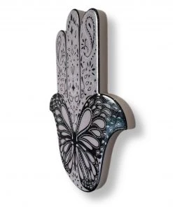 Lauren Moshi Art Butterfly Hamsa
