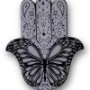 Lauren Moshi Art Butterfly Hamsa