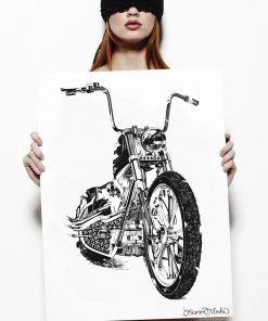 Lauren Moshi Canvas Chopper Art