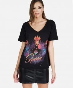 Lauren Moshi Brixton Crystal Queen Short Sleeve