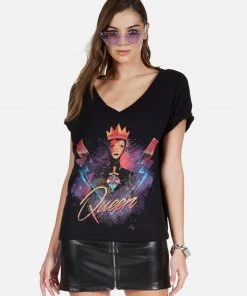 Lauren Moshi Brixton Crystal Queen Short Sleeve