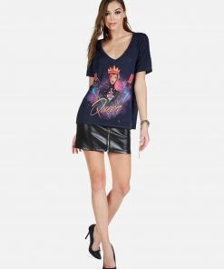 Lauren Moshi Brixton Crystal Queen Short Sleeve