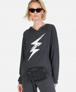 Lauren Moshi Marni Cracked Lightning Bolt Outerwear