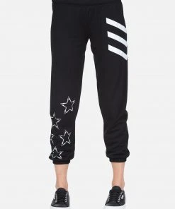 Lauren Moshi Alana Lightning Bolt Star Bottoms