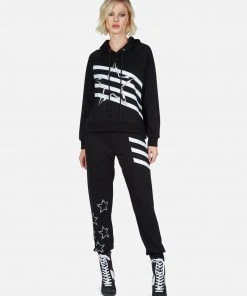 Lauren Moshi Alana Lightning Bolt Star Bottoms