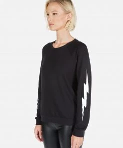 Lauren Moshi Noleta Lightning Butterfly Long Sleeve