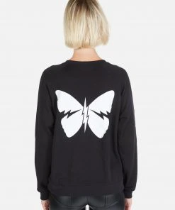 Lauren Moshi Noleta Lightning Butterfly Long Sleeve