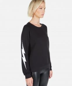 Lauren Moshi Noleta Lightning Butterfly Long Sleeve