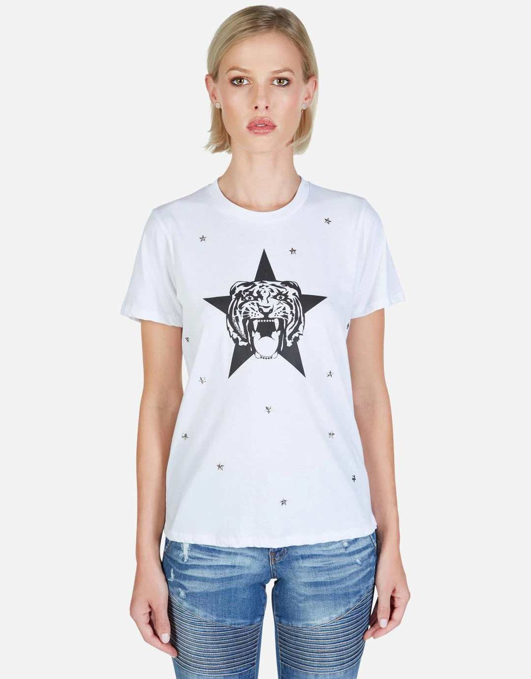 Lauren Moshi Short Sleeve Croft Star Tiger 8 Lauren Moshi Short Sleeve Croft Star Tiger