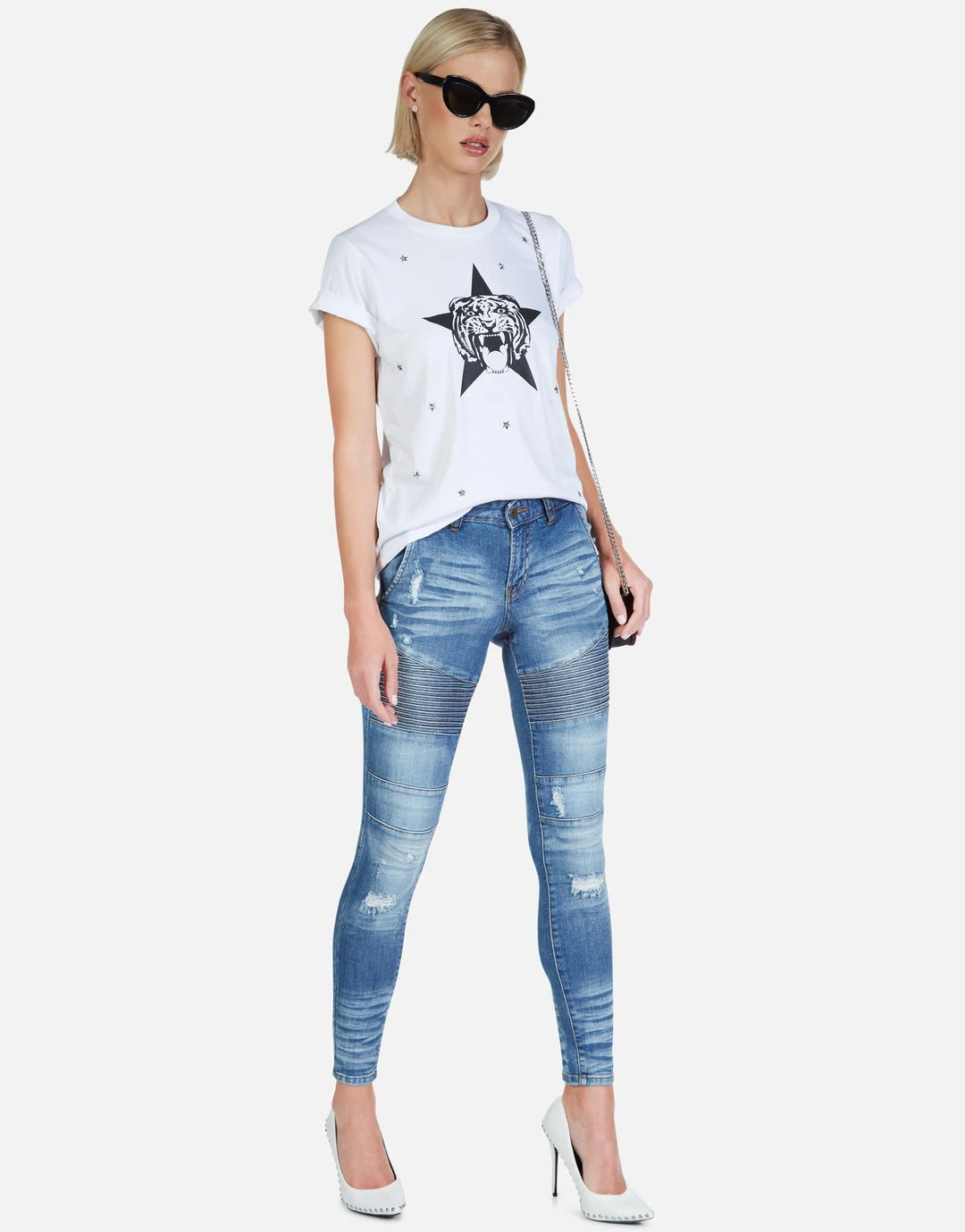Lauren Moshi Short Sleeve Croft Star Tiger 2 Lauren Moshi Short Sleeve Croft Star Tiger