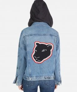 Lauren Moshi Stevie Varsity Panther Outerwear