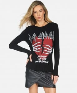 Lauren Moshi X Long Sleeve McKinley X Def Leppard Heartbreak