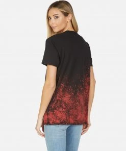 Lauren Moshi Short Sleeve Wolf LA Lipstick