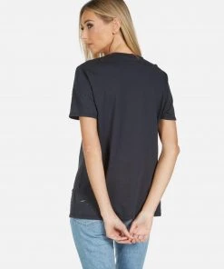 Lauren Moshi Wolf Lightning Skull Short Sleeve