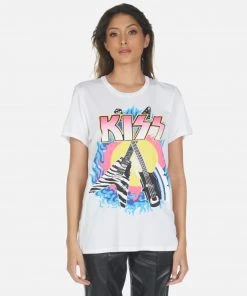 Lauren Moshi Wolf KISS Animalize Short Sleeve
