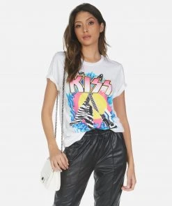 Lauren Moshi Wolf KISS Animalize Short Sleeve