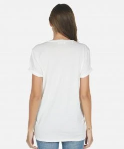 Lauren Moshi Short Sleeve Wolf Rainbow Lightning Eye