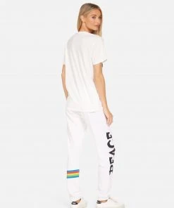 Lauren Moshi Wolf Rainbow Peace Skull