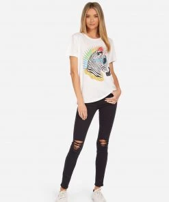 Lauren Moshi NEW Wolf Lightning Zebra