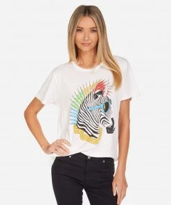 Lauren Moshi NEW Wolf Lightning Zebra