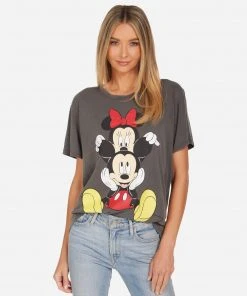 Lauren Moshi Wolf Mickey & Minnie NEW