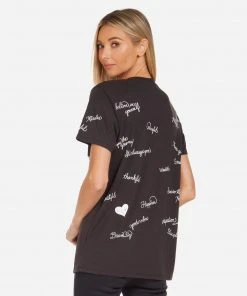 Lauren Moshi Wolf Happy Thoughts NEW