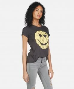 Lauren Moshi Wolf Text Happy Face