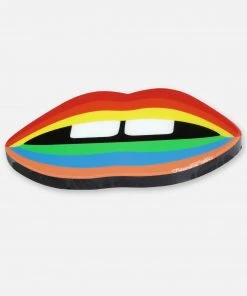 Lauren Moshi Rainbow Gap Mouth Lips Like Sugar