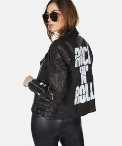 Lauren Moshi Long Sleeve Posey Cracked RnR Spray