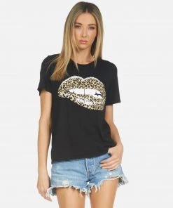 Lauren Moshi Best Sellers Croft Leopard Lip