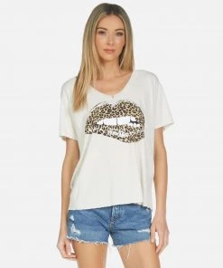 Lauren Moshi Elara Leopard Lip Lips Like Sugar