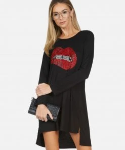 Lauren Moshi X Adora X Crystal Biting Lip