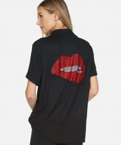 Lauren Moshi X Waverly X Crystal Biting Lip Crystal Collection