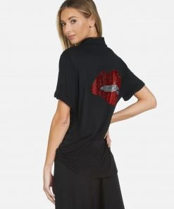 Lauren Moshi X Waverly X Crystal Biting Lip Crystal Collection