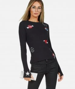 Lauren Moshi Mckinley Bone Elements Long Sleeve