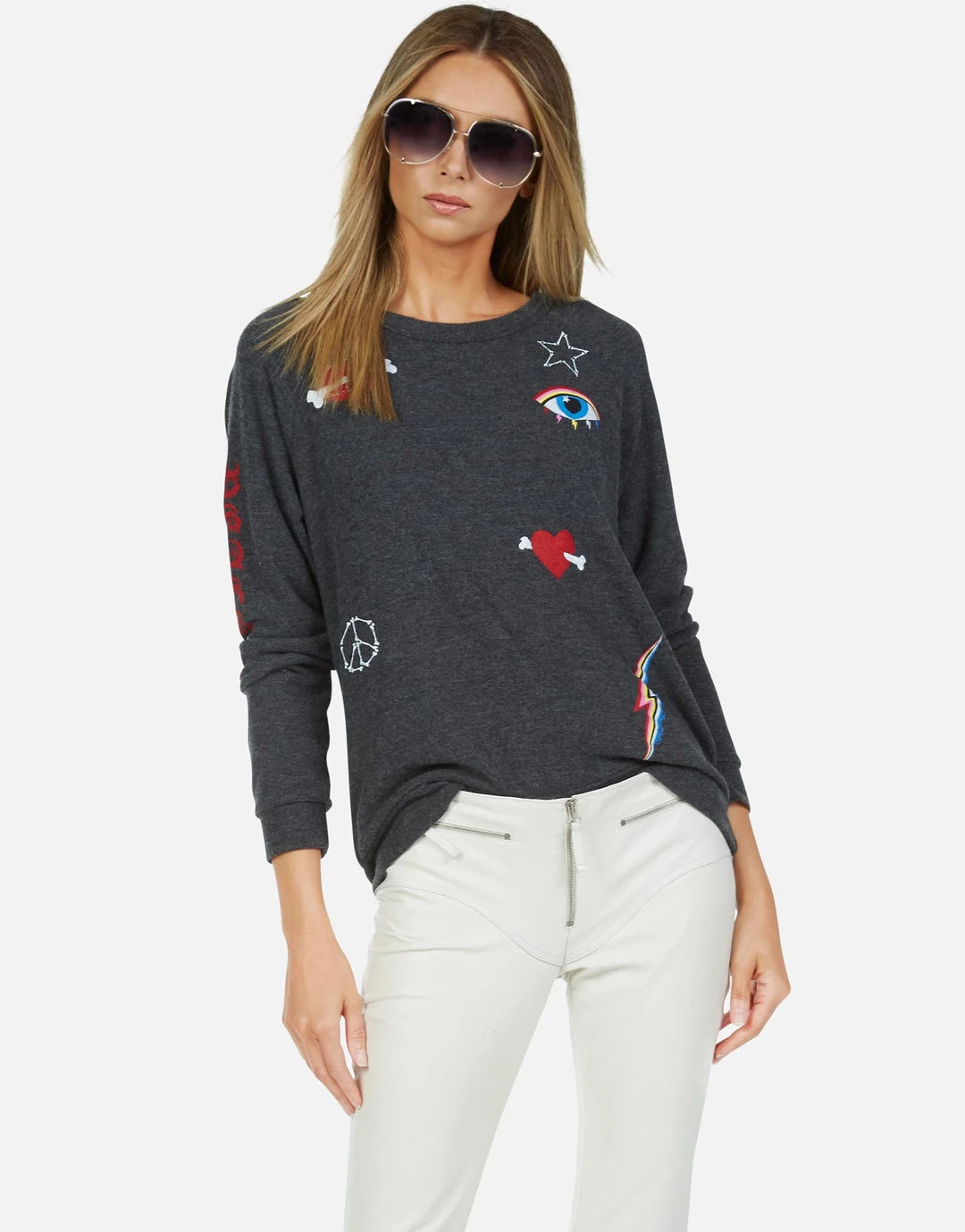 Lauren Moshi Everly Bone Elements Long Sleeve 1 Lauren Moshi Everly Bone Elements Long Sleeve