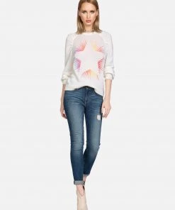 Lauren Moshi Vida Bright Starburst Long Sleeve