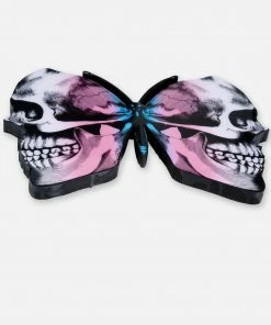 Lauren Moshi Butterfly Skull Art