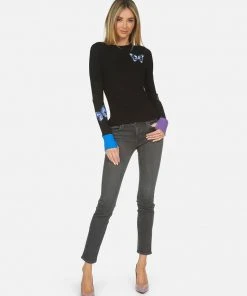 Lauren Moshi Long Sleeve Solange Butterfly