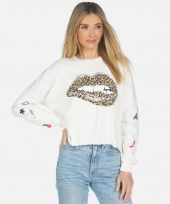 Lauren Moshi Lips Like Sugar Lee Leopard Lip