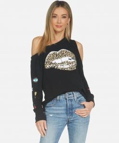 Lauren Moshi Best Sellers Trinidy Leopard Lip