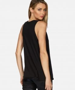 Lauren Moshi X Peyton Crystal Biting Lip Tops